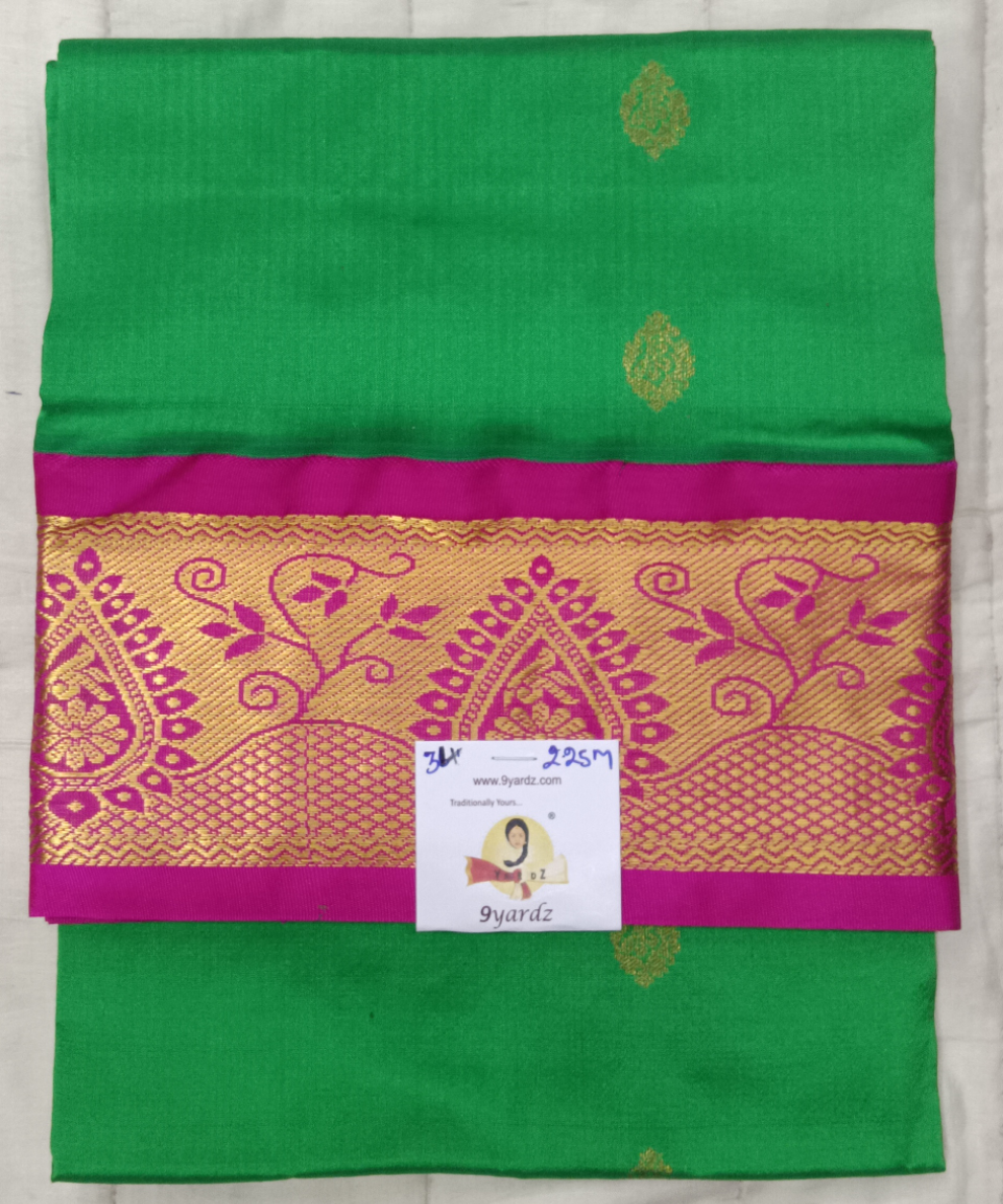 Pattu Pavadai Pure silk 34"