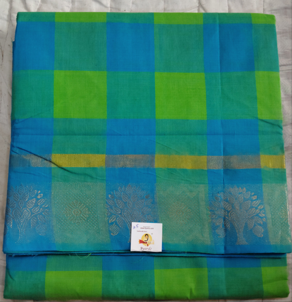 Chettinadu / Karaikudi cotton 10.5 yards madisar