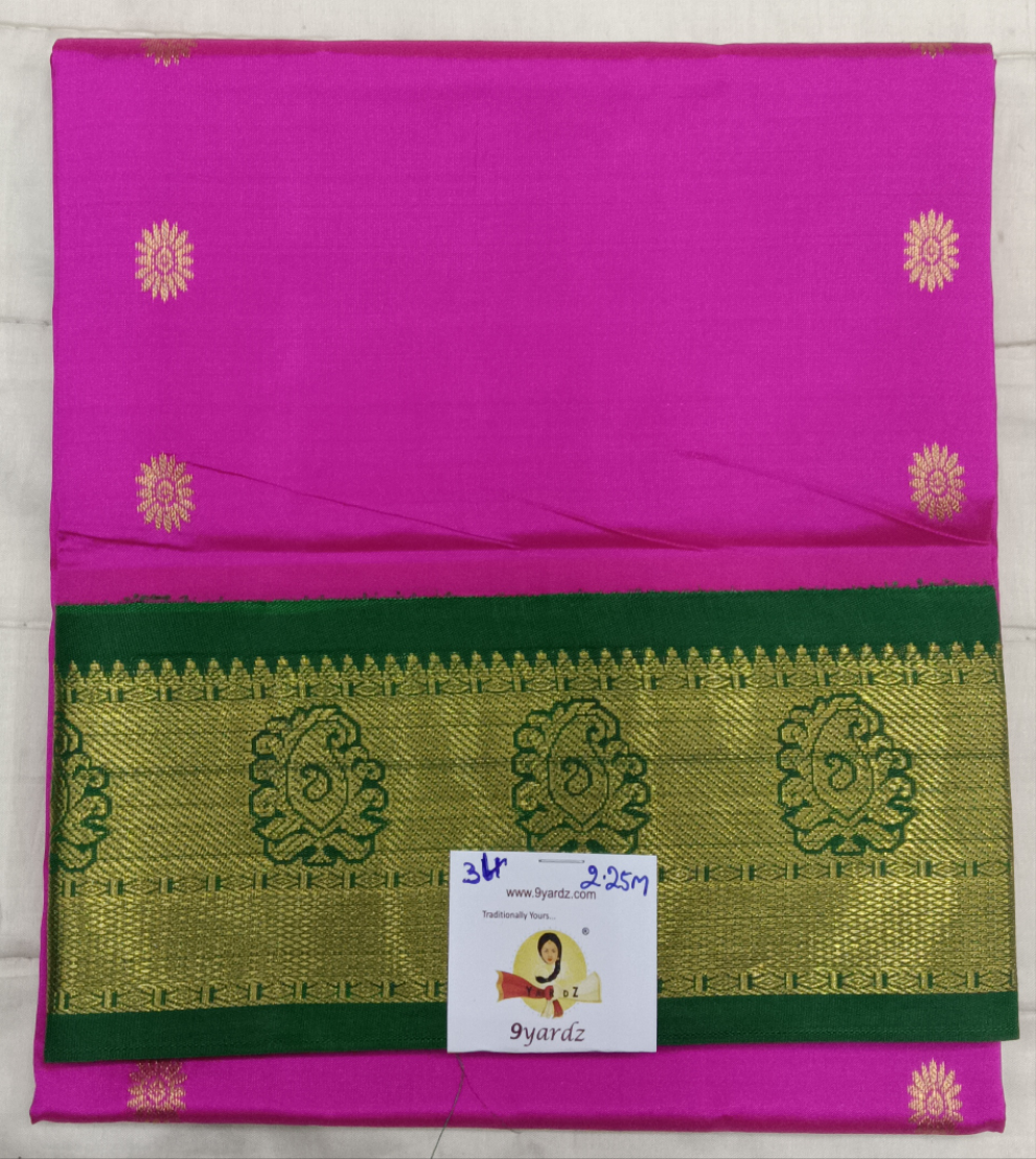 Pattu Pavadai Pure silk 34"