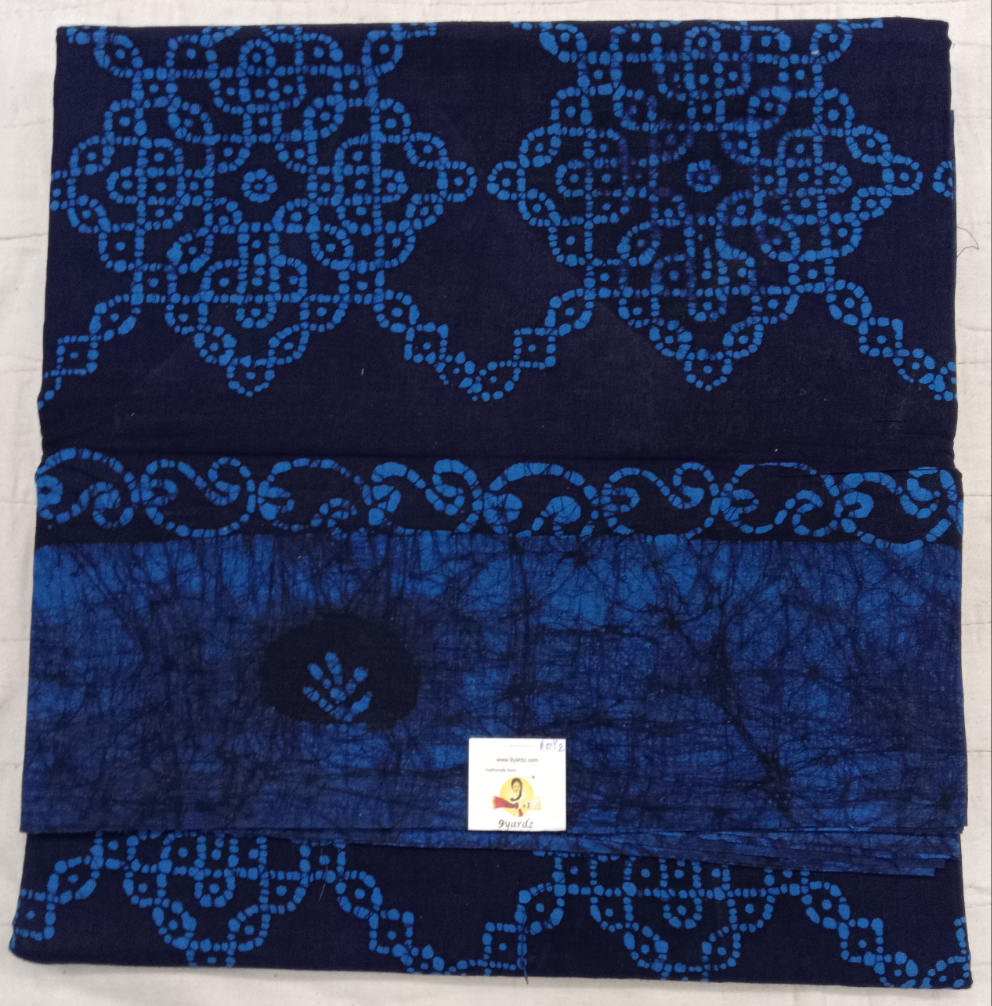 Sungudi cotton 10.5yards 49"