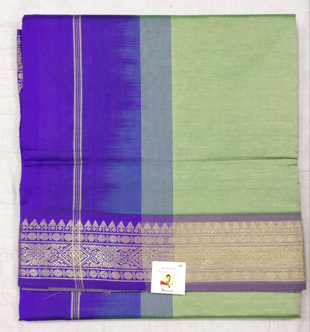 Semi silk Plain 6Yards