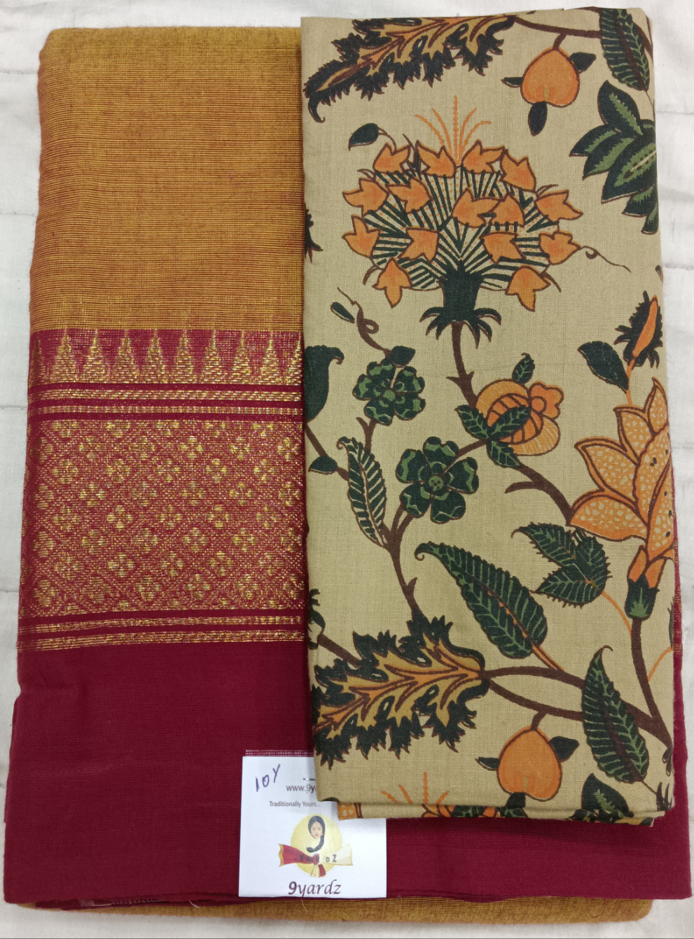 Arupukottai cotton 10 yards madisar