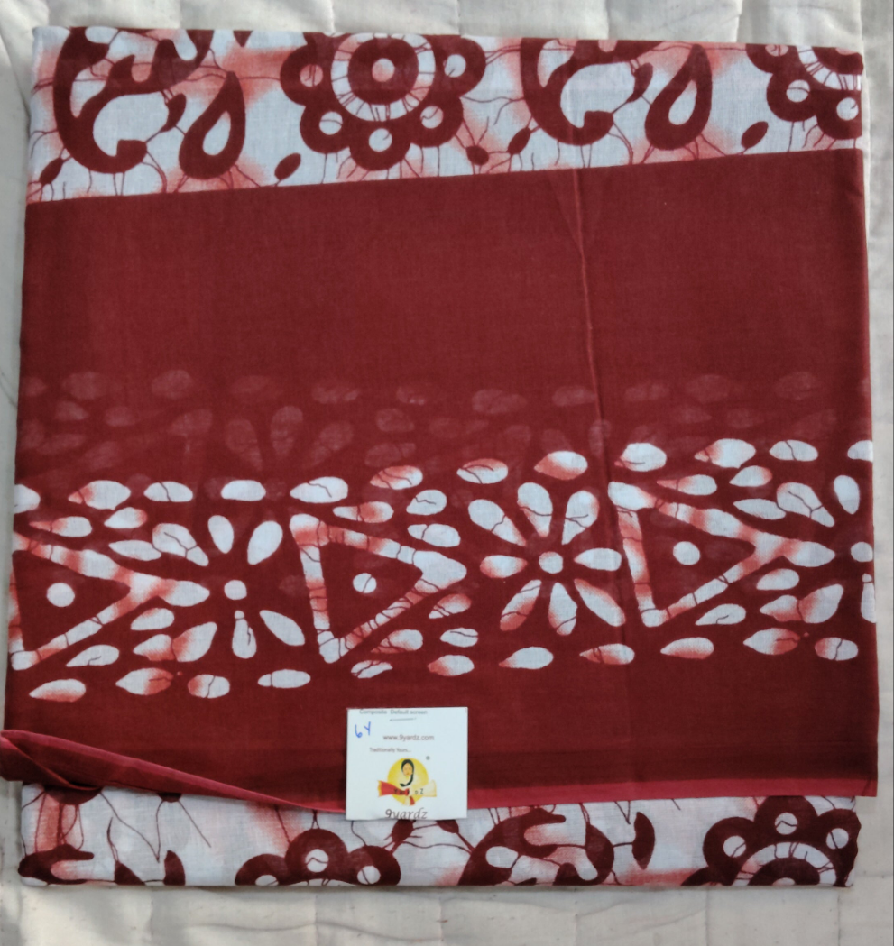 Erode cotton 5.5 metres