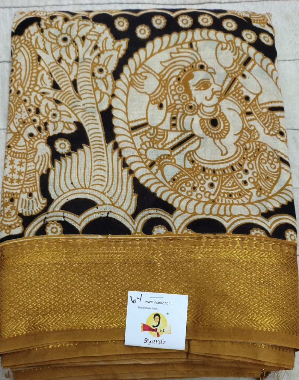 Kalamkari Silk 6yardz
