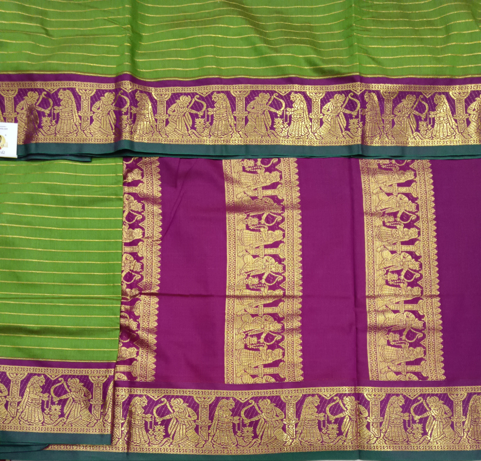 Akshaya cotton 10.25 yards madisar