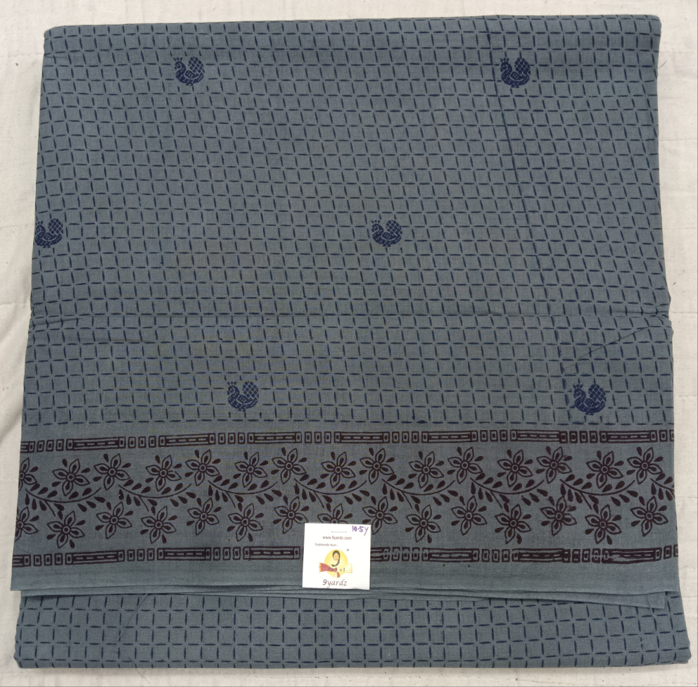 Sungudi cotton 10.5yards 49"