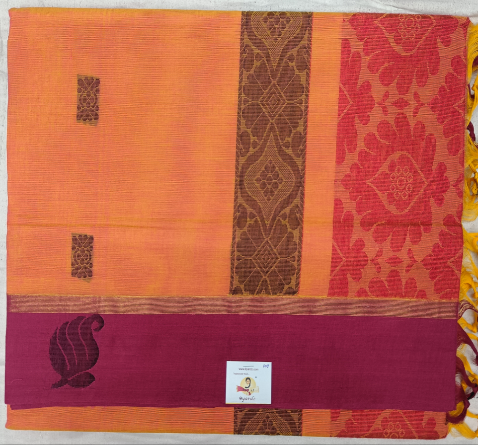 Chettinadu / Karaikudi cotton 10yards madisar