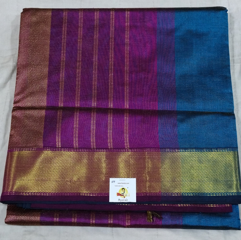 Pure silk cotton Vairaoosi 10yards madisar
