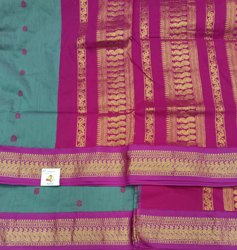 Kalyani Cotton Butta  9.5yardz