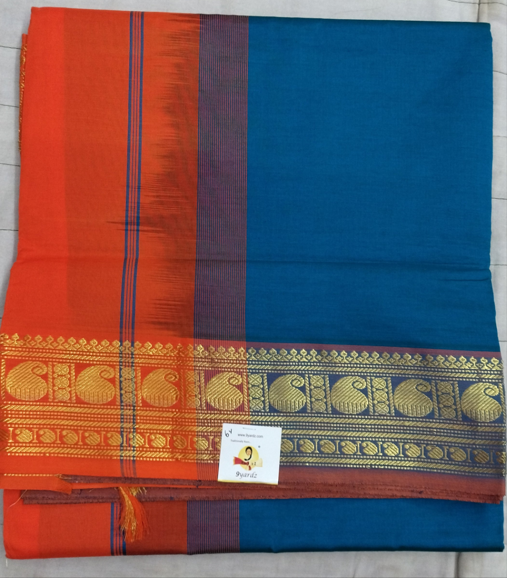 Semi silk Plain 6Yards