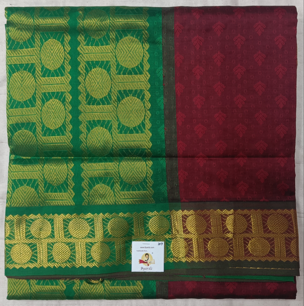 Semi Silk cotton Embossed Madisar