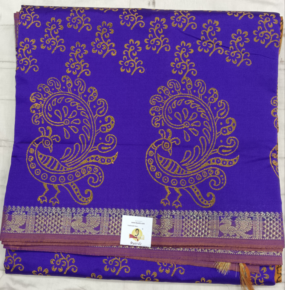 Semi Silk cotton printed Madisar