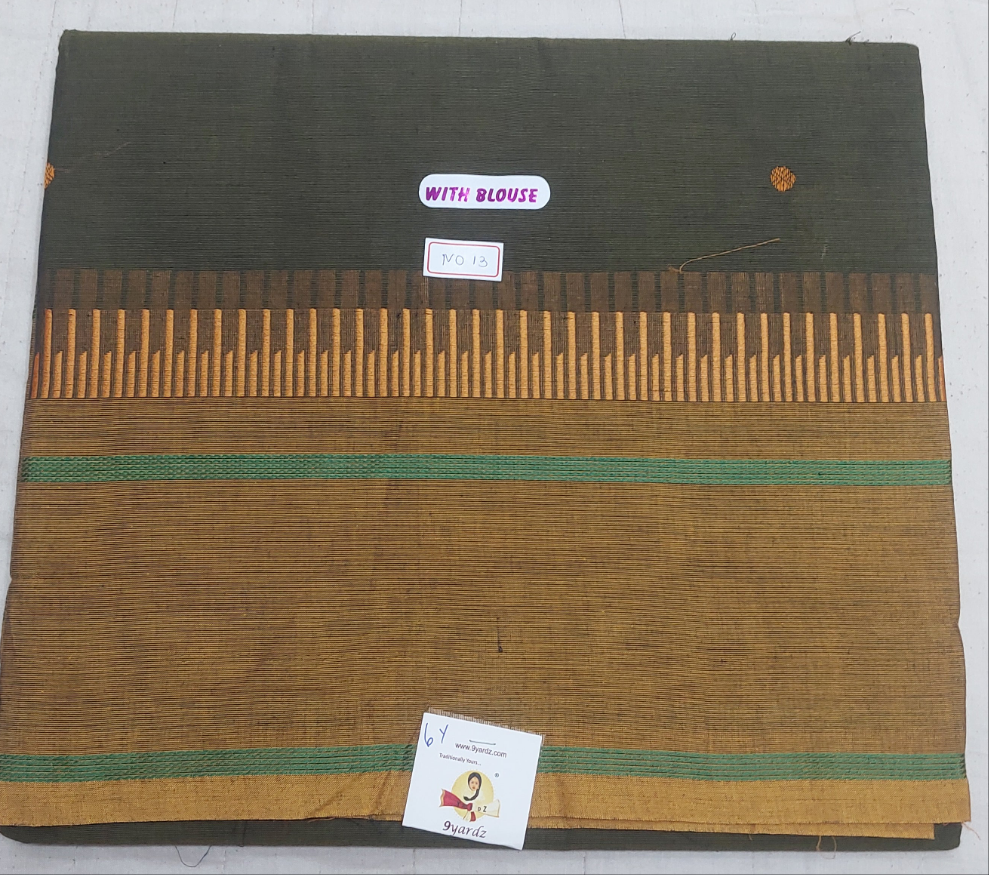 Chettinadu/ Karaikudi cotton 6 yards