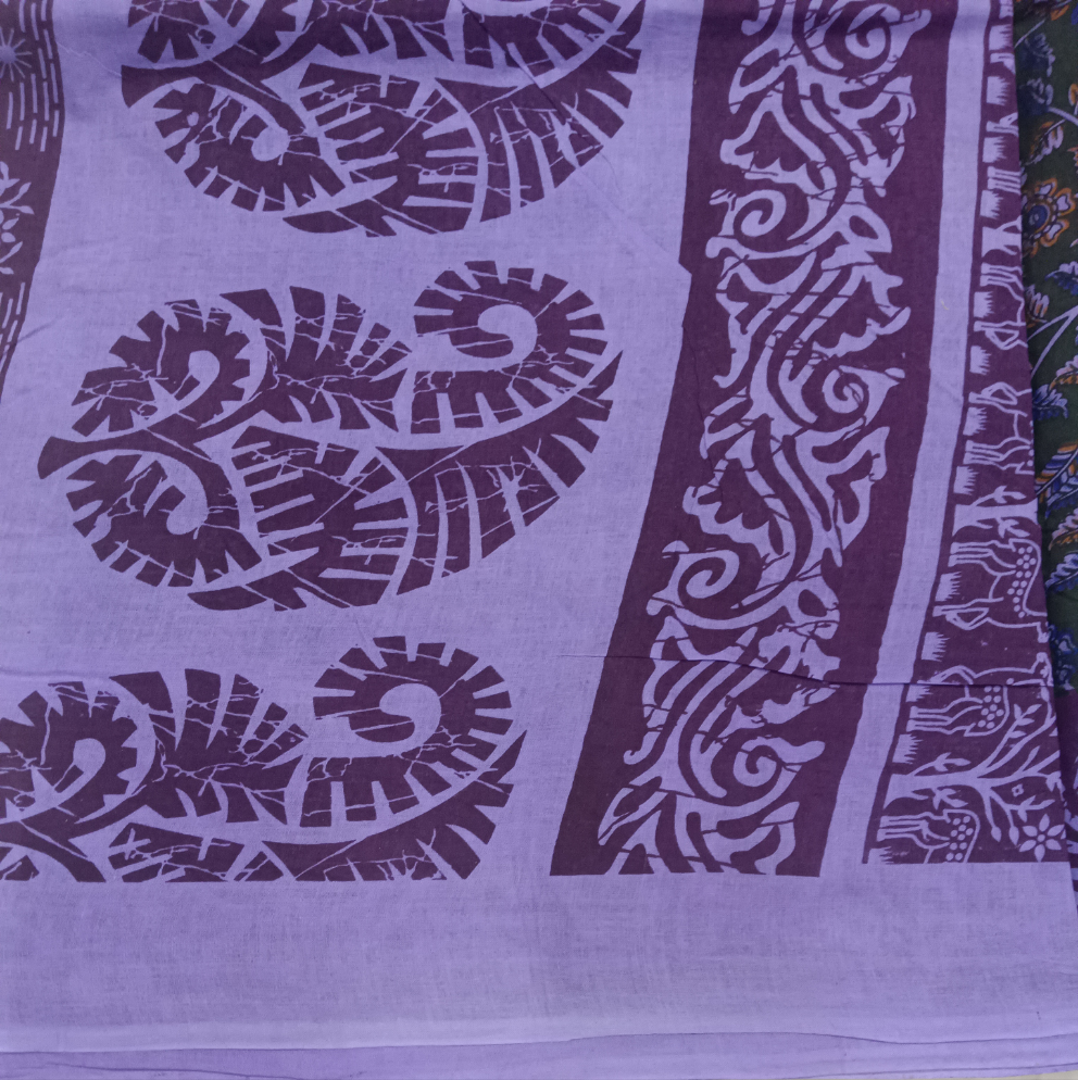 Sungudi cotton 10.5yards 49"