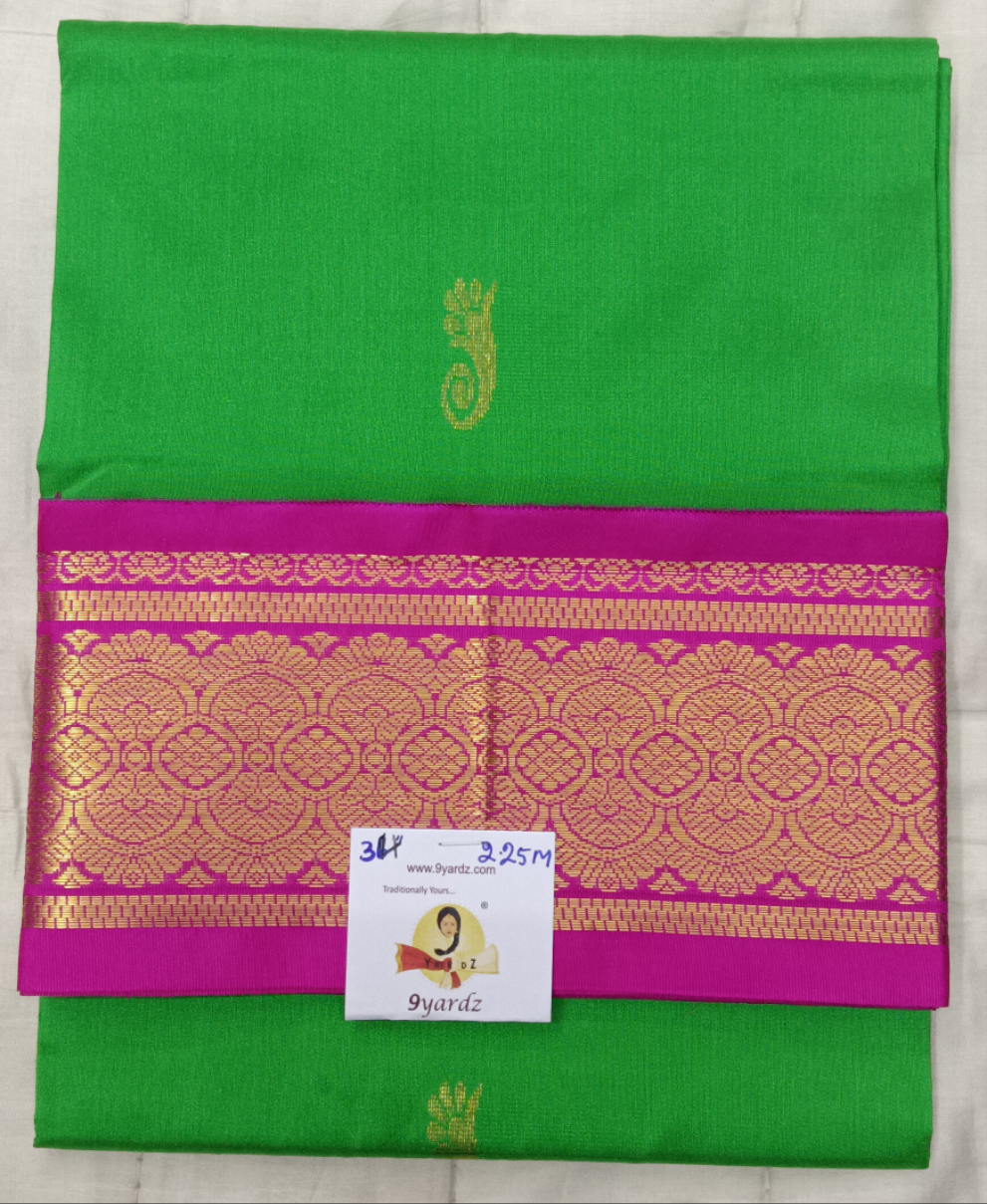Pattu Pavadai Pure silk 34"