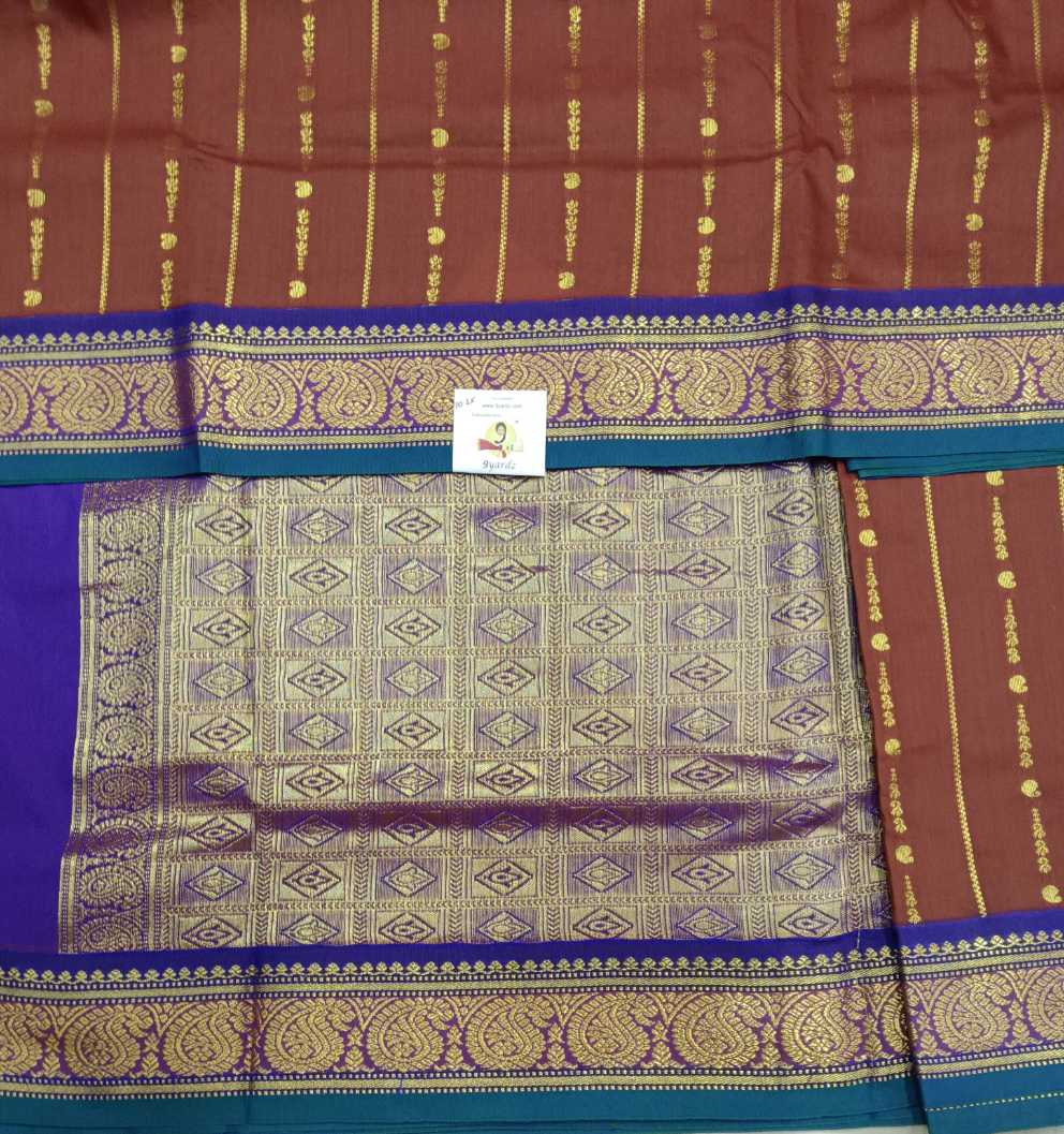 Akshaya cotton 10.25 yards madisar