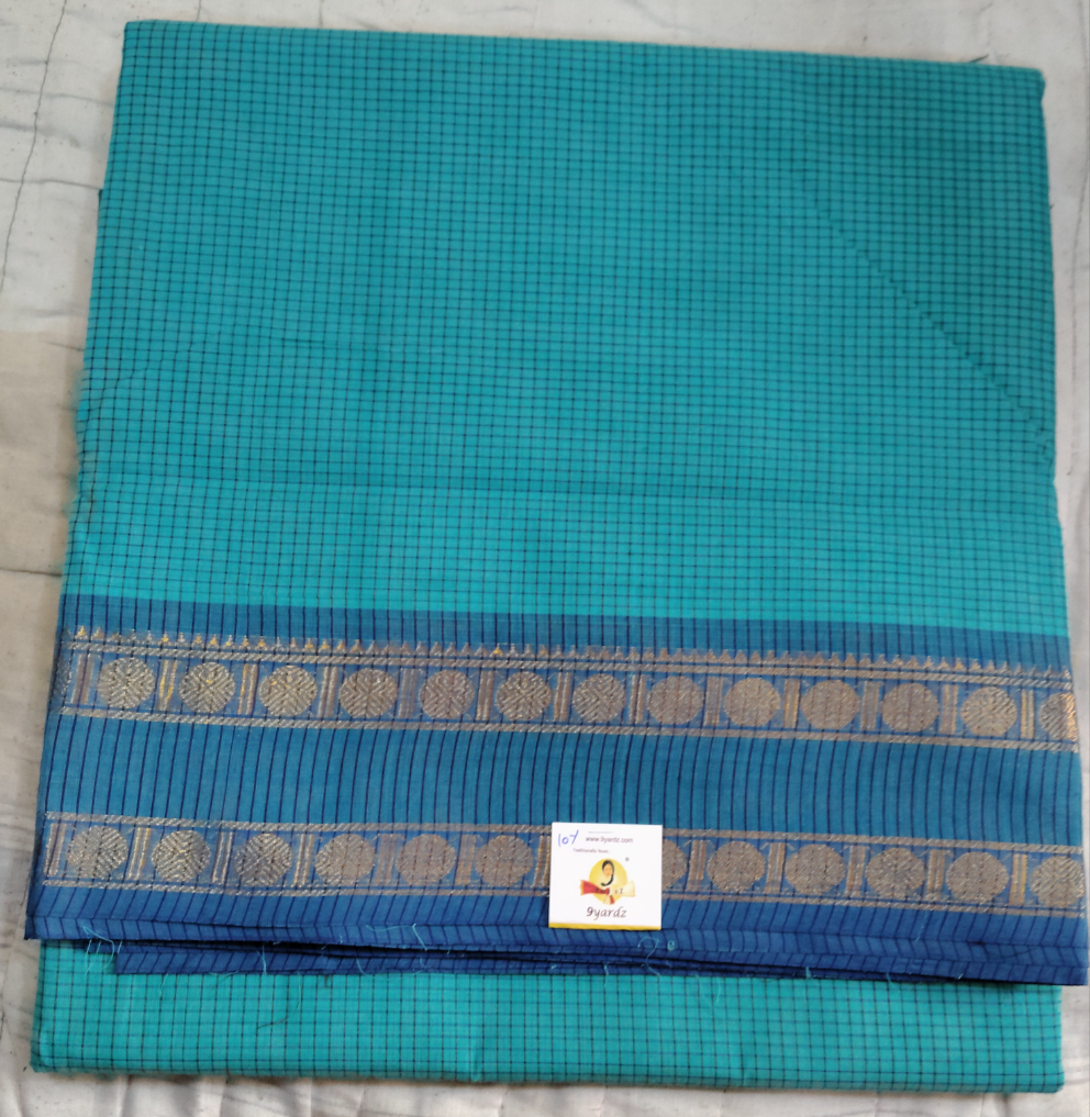 Chettinadu / Karaikudi cotton 10.5 yards madisar
