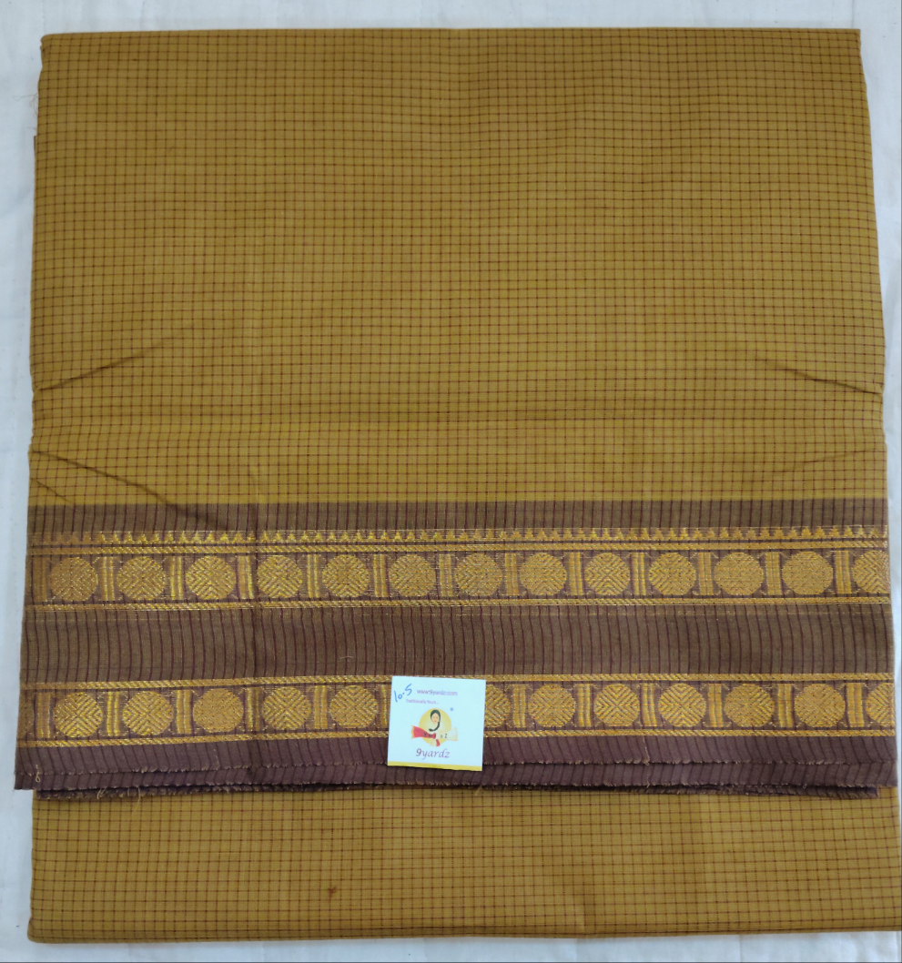 Chettinadu / Karaikudi cotton 10.5 yards madisar