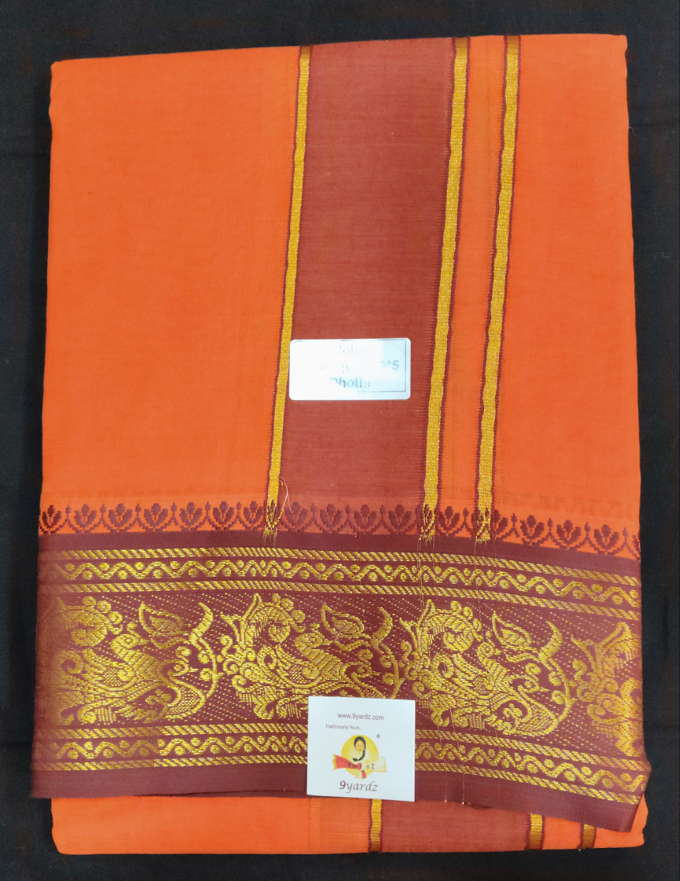 Cotton Colour  Dhothi 9*5