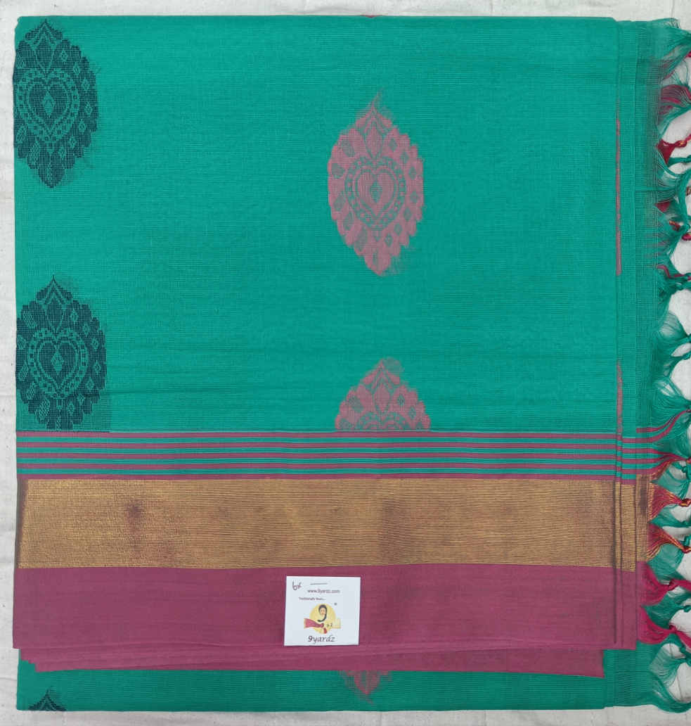 Chettinadu cotton Embossed 6 yardz