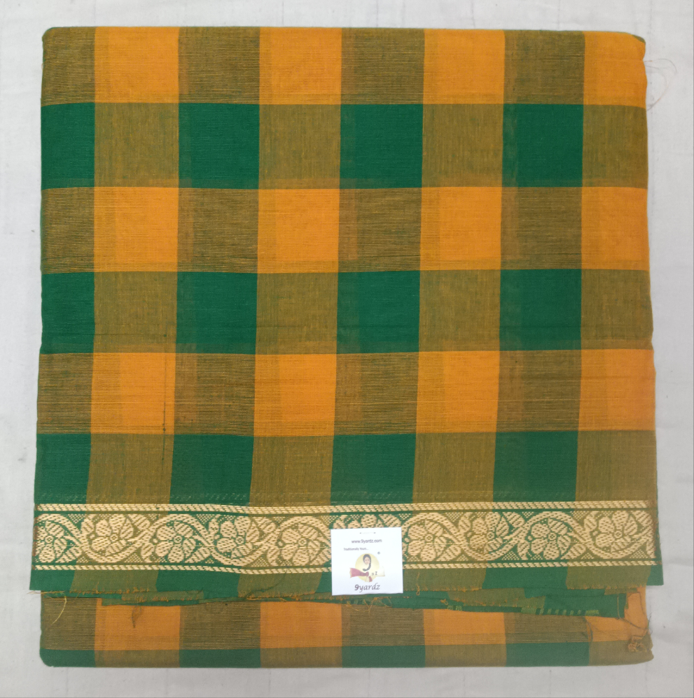 Chettinadu / Karaikudi cotton 10.5 yards madisar