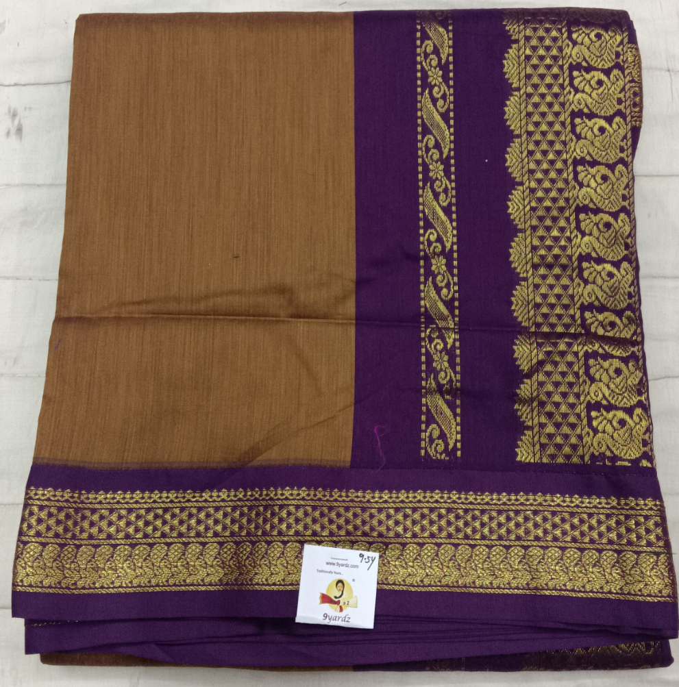Kalyani Cotton Plain 9.5yardz