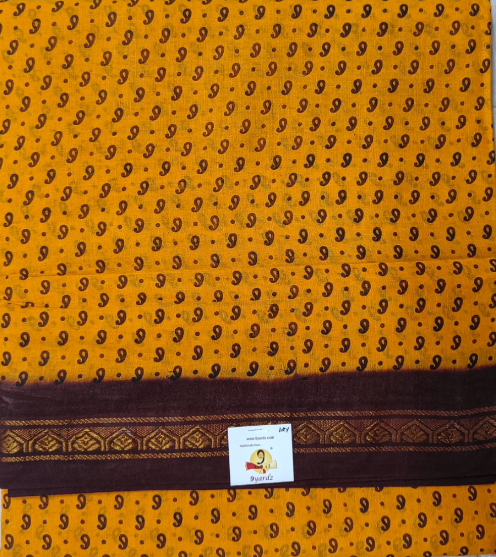 Sungudi cotton 12 yardz