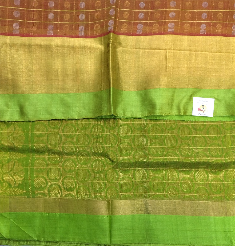 Pure silk cotton 6 yards
