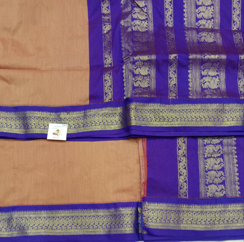Kalyani Cotton Plain 9.5yardz