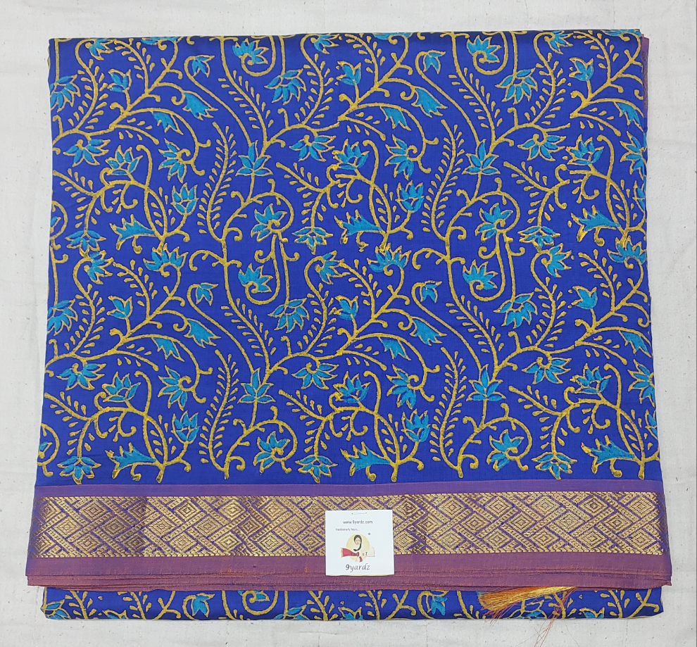 Semi Silk cotton printed Madisar
