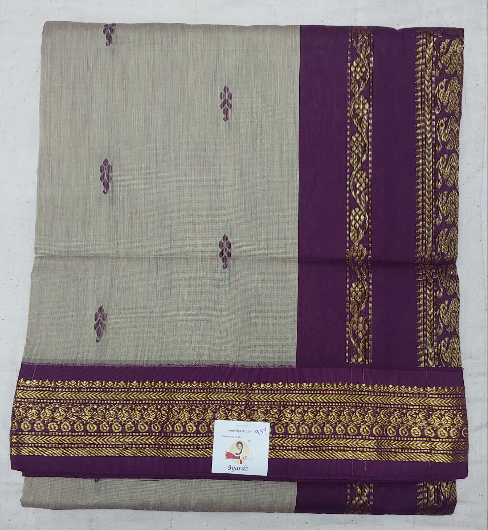 Kalyani Cotton Butta  9.5yardz