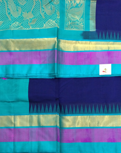 Pure silk cotton -Korvai 10yards madisar