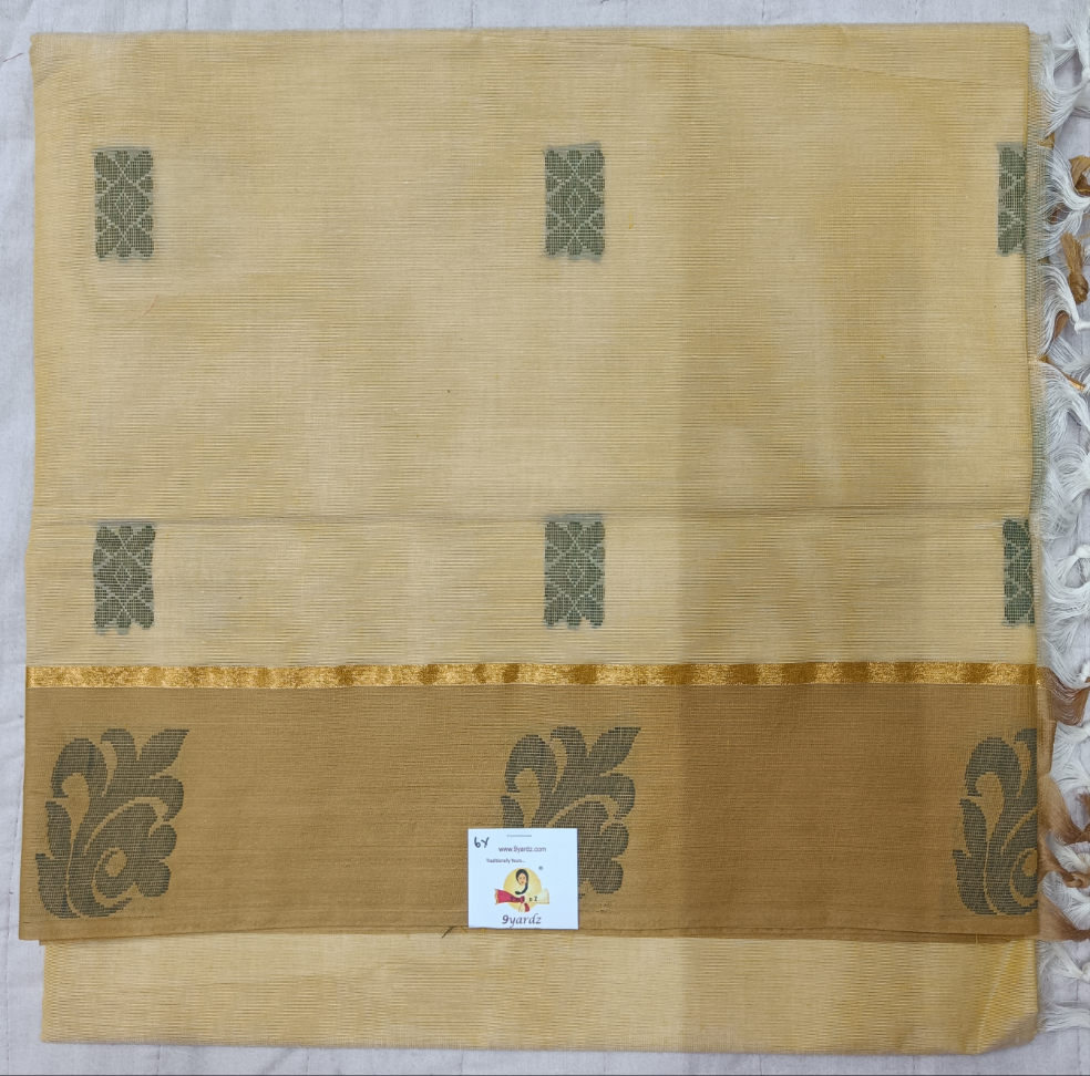 Chettinadu cotton Embossed 6 yardz