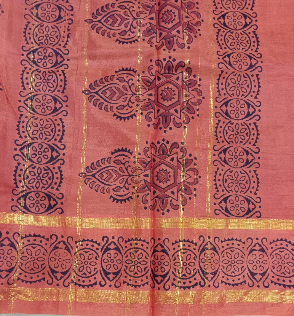 Chinallampattu printed madisar 10yardz
