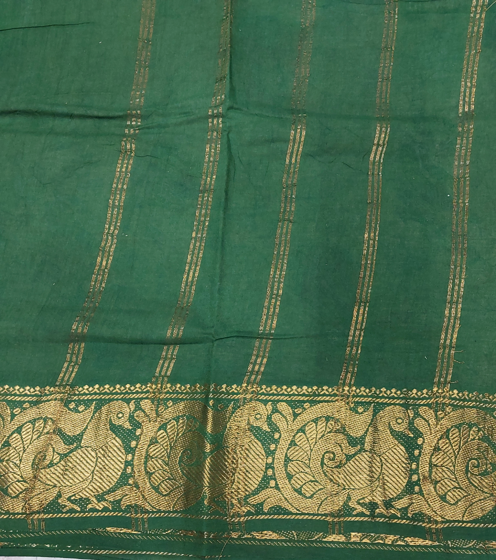Kalamkari Printed Sungudi 10 yards