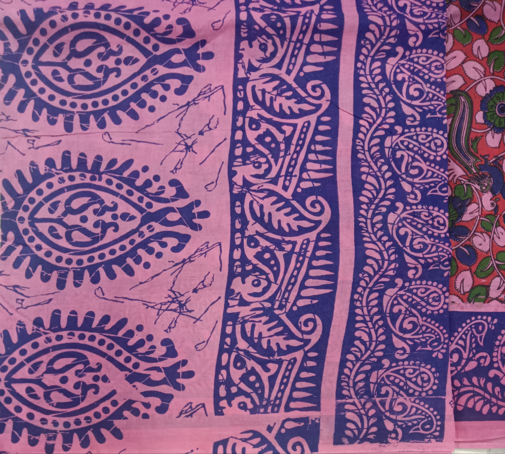 Sungudi cotton 10.5yards 49"