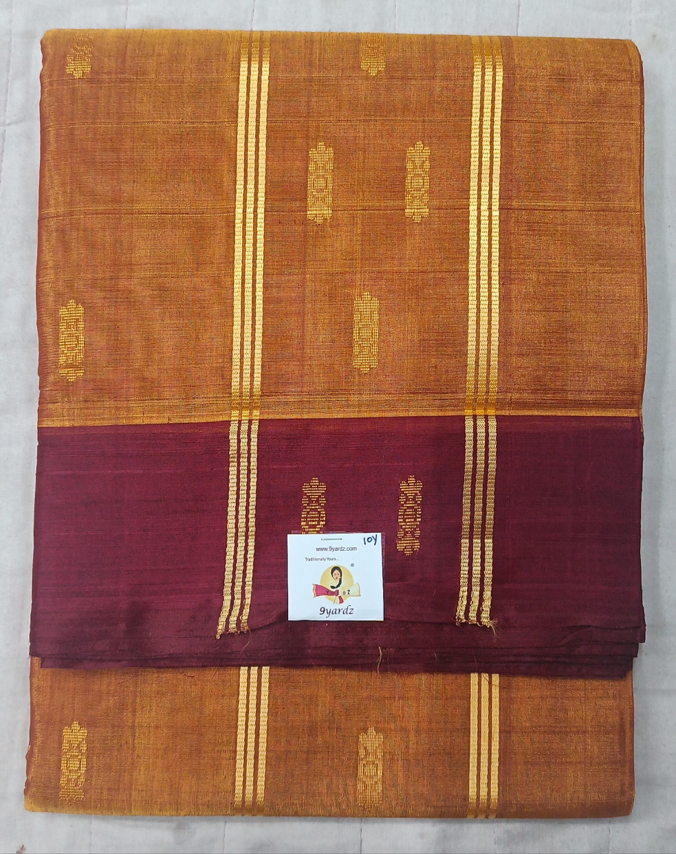 Devendra 10yards Body  Embossed