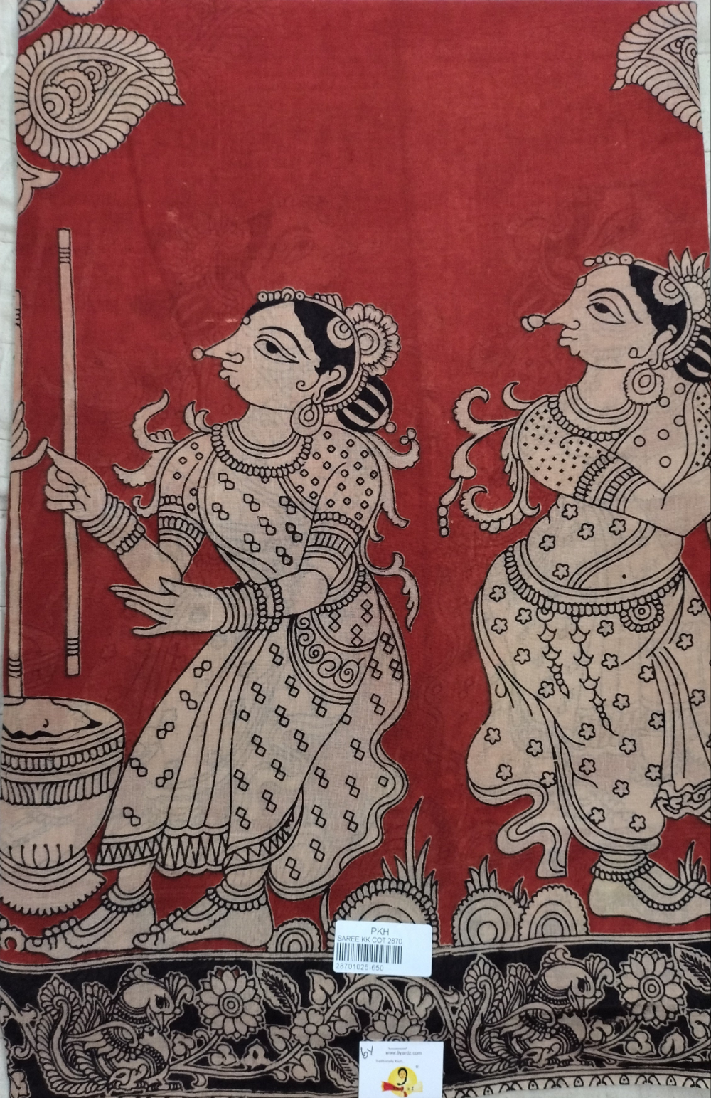 Kalamkari cotton 6yardz