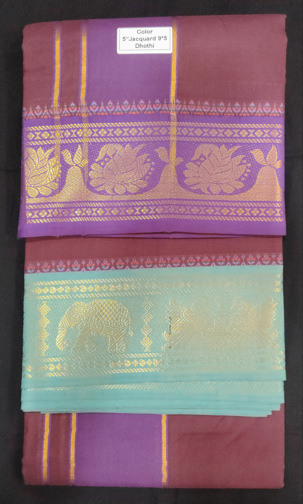 Cotton Colour  Dhothi 9*5
