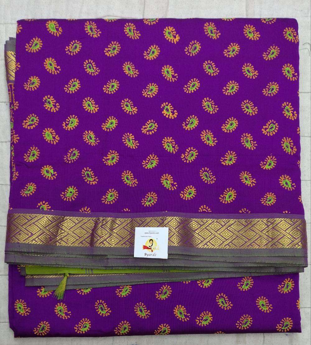 Semi Silk cotton printed Madisar