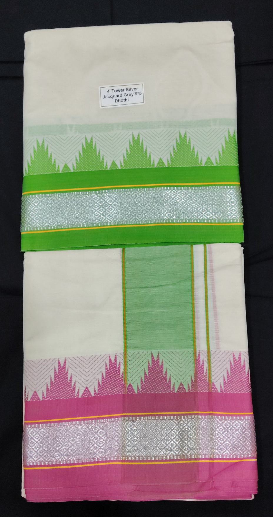 Cotton Dhothi Jacquard 9*5