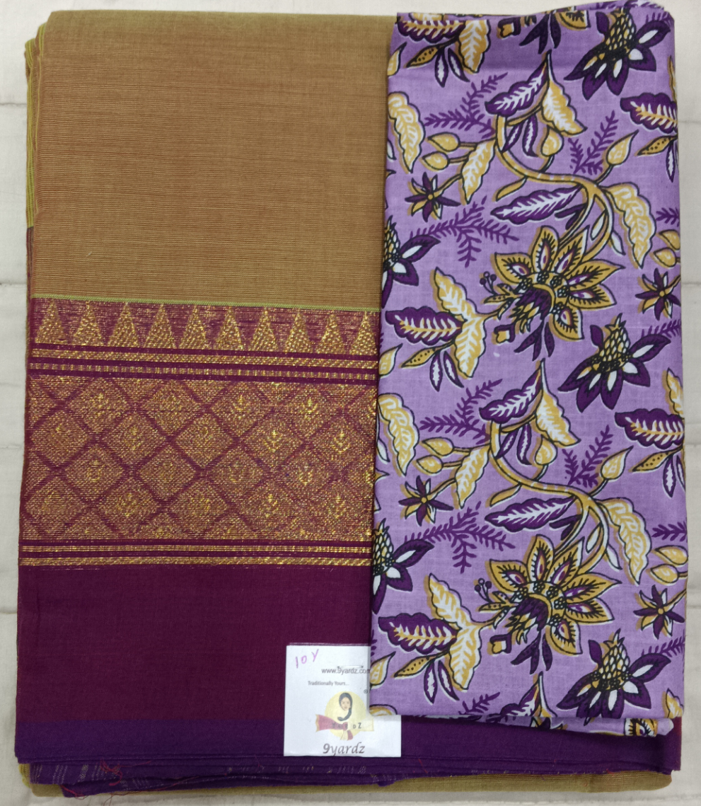 Arupukottai cotton 10 yards madisar