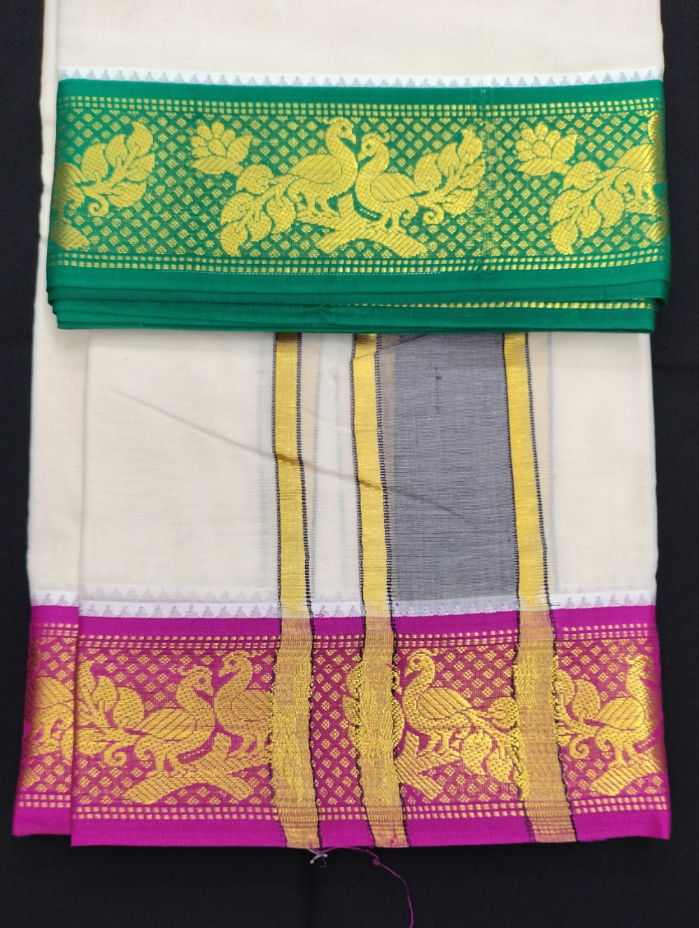 Pure cotton Muhurtham dhoti 10*6