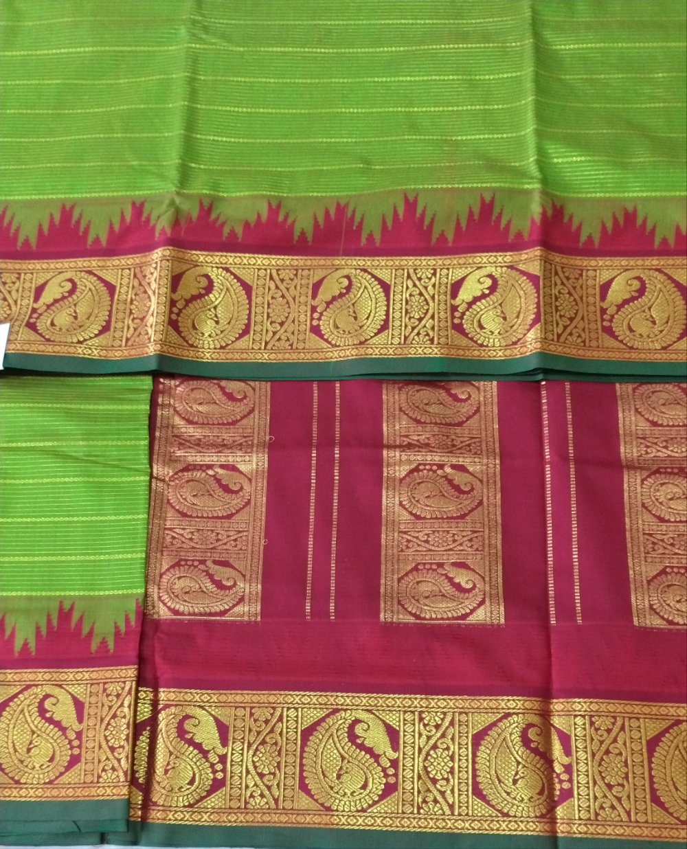 Akshaya cotton 10.25 yards madisar