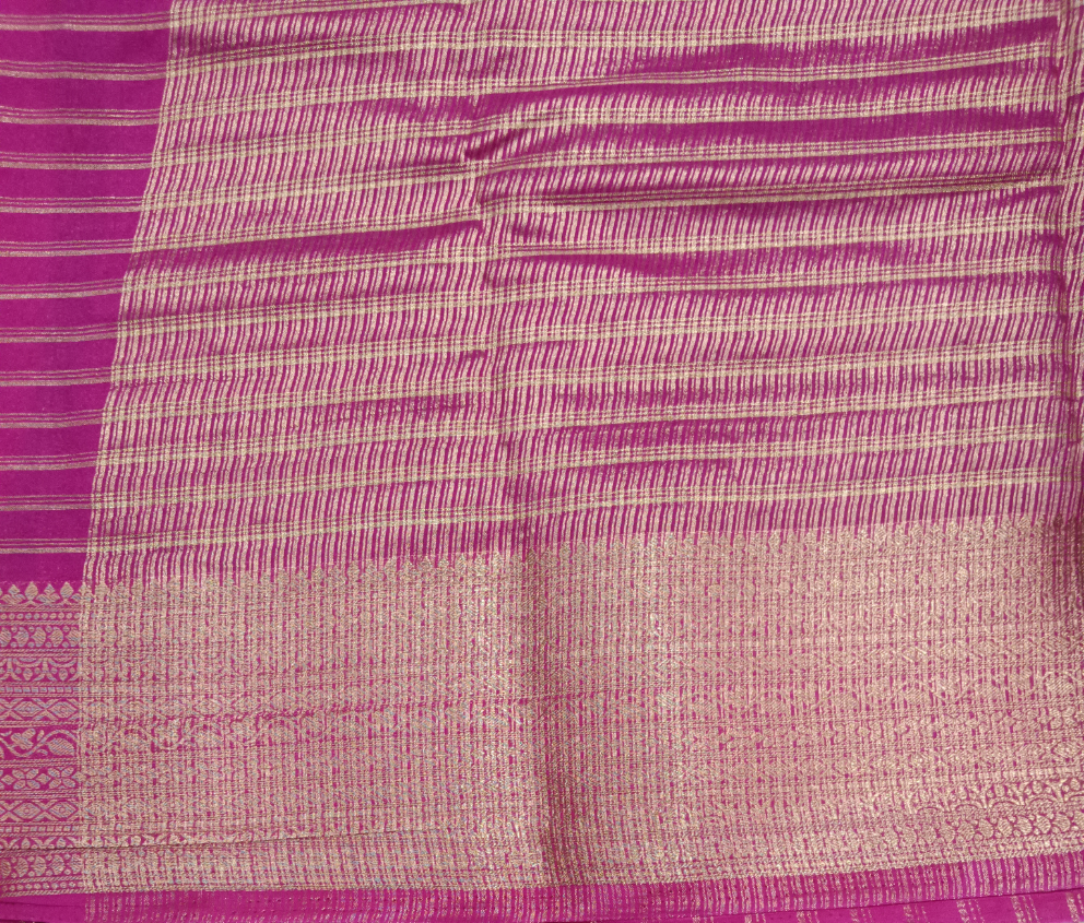 Mysore crepe silk checked (synthetic)