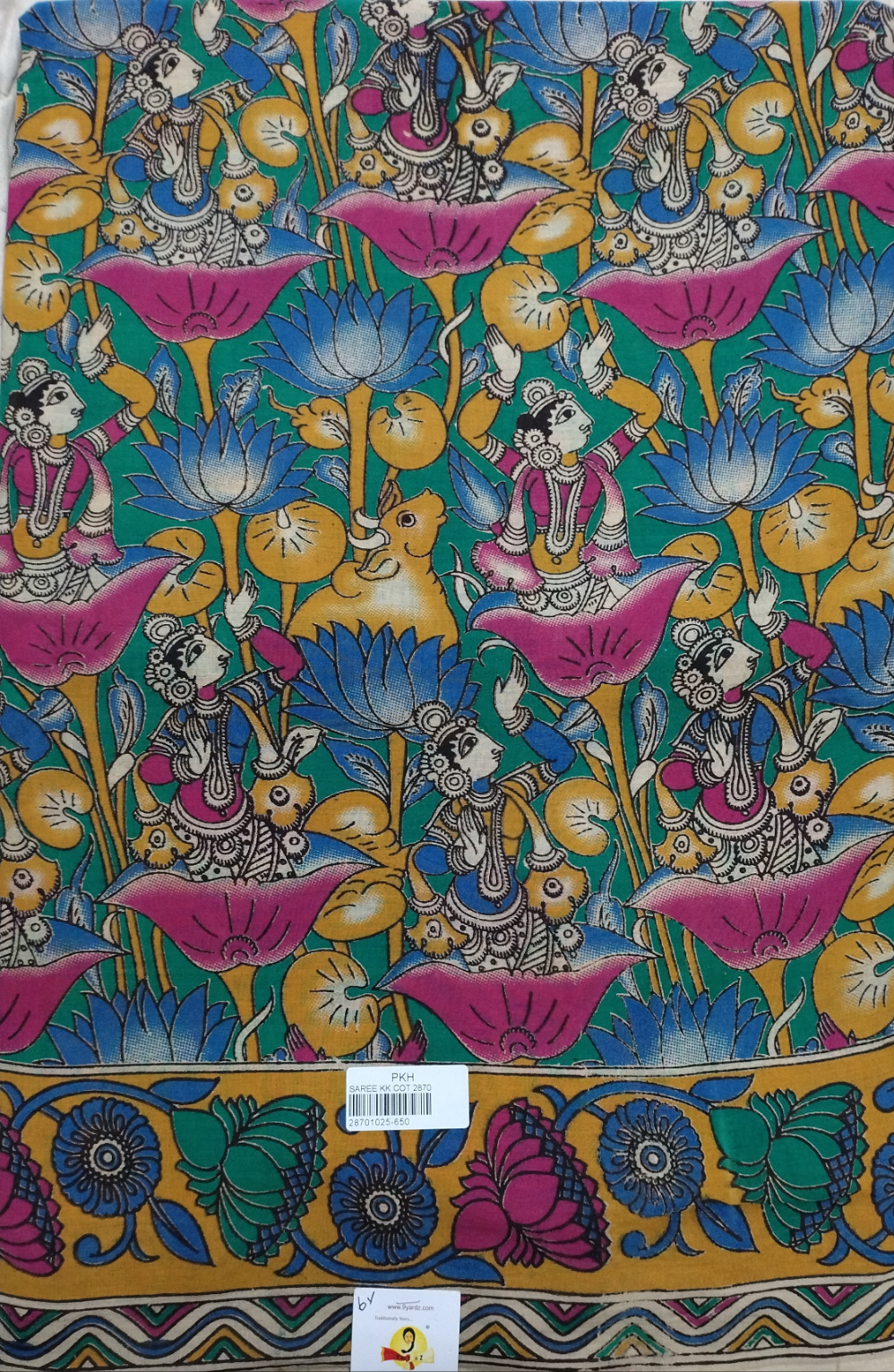 Kalamkari cotton 6yardz