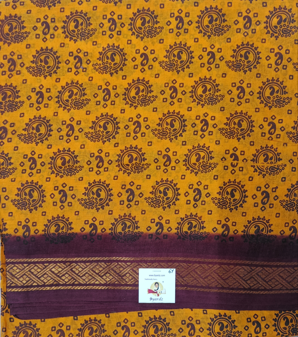 Sungudi cotton 6 yards