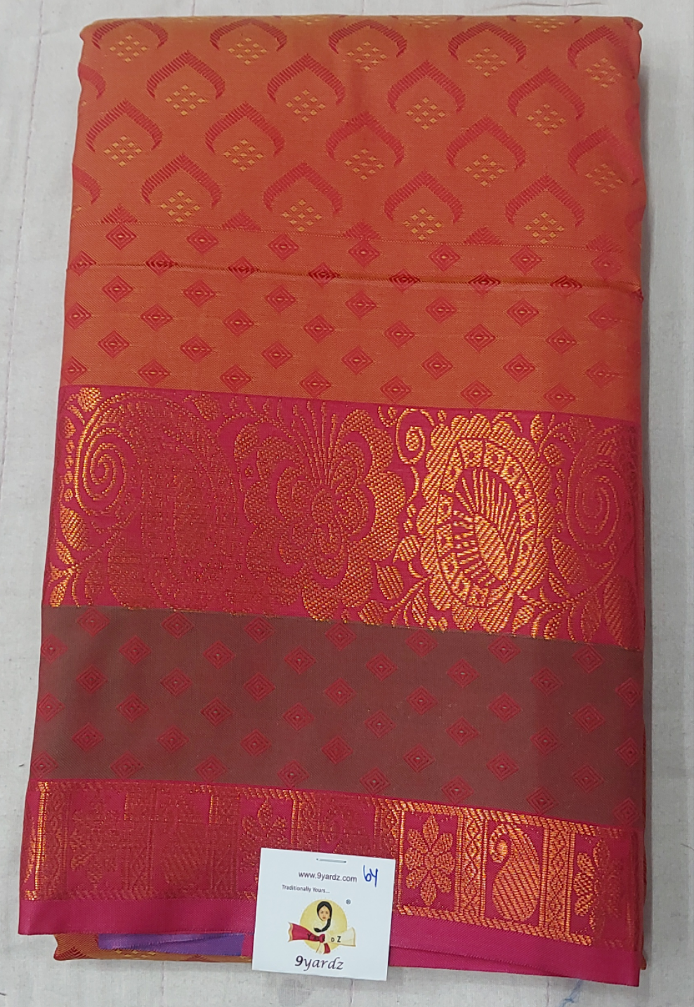 Rich poly Silk 6yardz