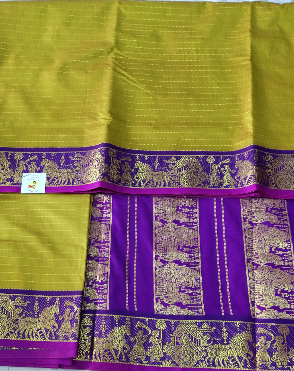 Akshaya cotton 10.25 yards madisar