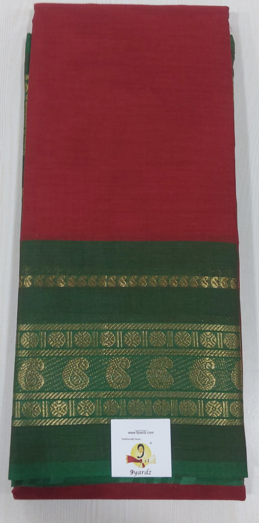Chettinadu/ Karaikudi cotton 6 yards